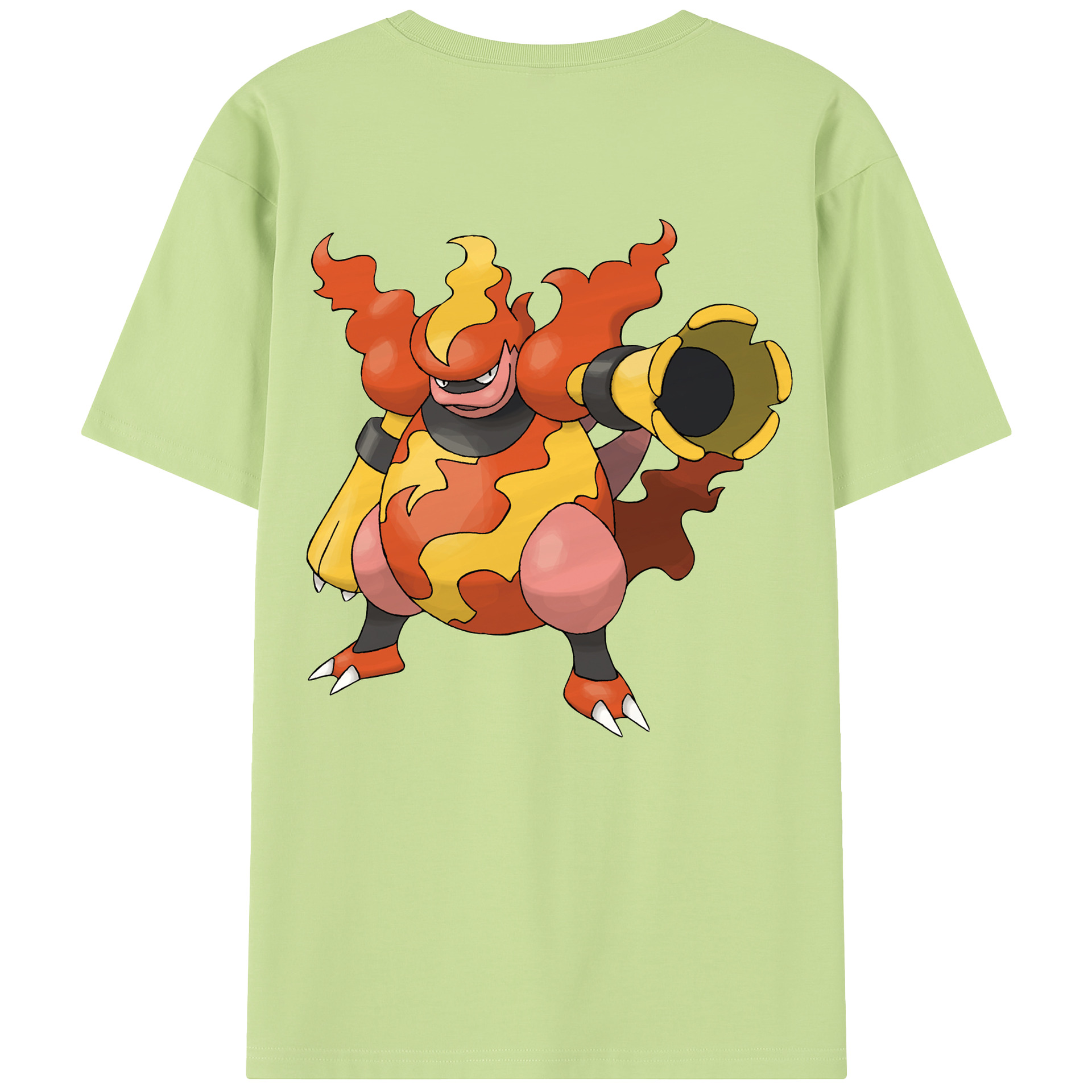 （画像用） ポケットモンスター Pokémon 綿100％半袖Tシャツ（背面プリント）